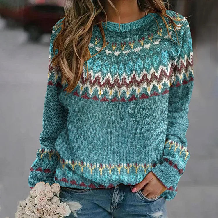 Nerisa | Maglione Rétro Elegante