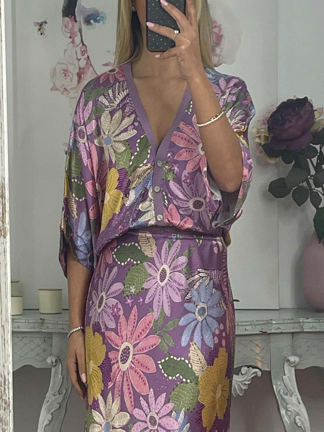 Fioralia | Camicia a Spalla Scivolata