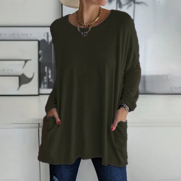 Moirane | Maglia a Maniche Lunghe Casual