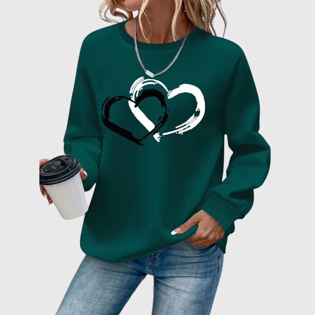 Sharyna | Maglione Cuore Elegante