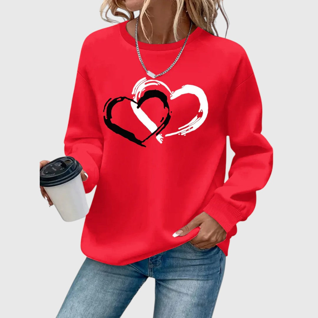 Sharyna | Maglione Cuore Elegante