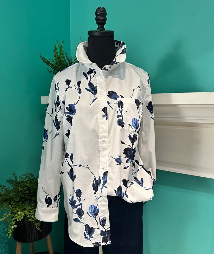 Elario | Camicia a Collo Classico Maniche Lunghe