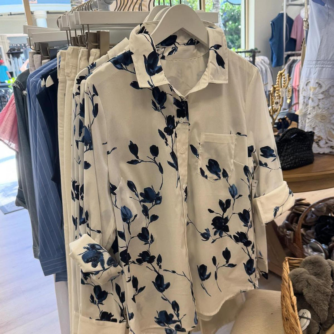 Elario | Camicia a Collo Classico Maniche Lunghe