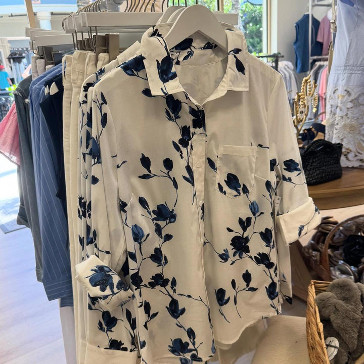 Elario | Camicia a Collo Classico Maniche Lunghe