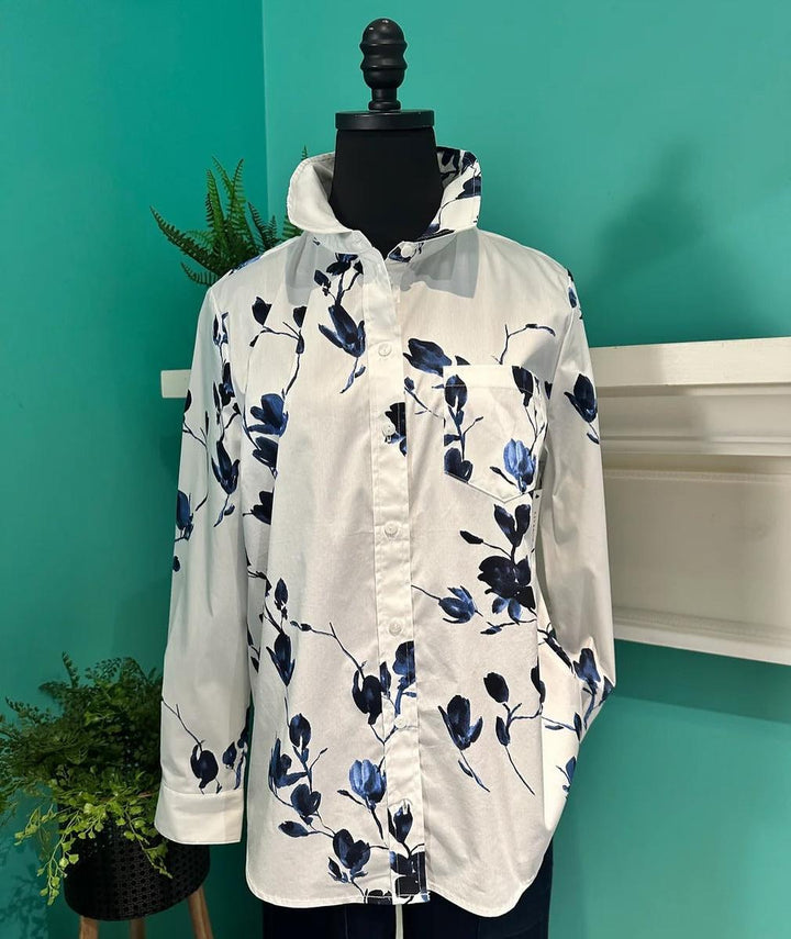 Elario | Camicia a Collo Classico Maniche Lunghe