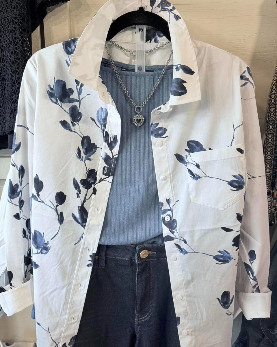 Elario | Camicia a Collo Classico Maniche Lunghe