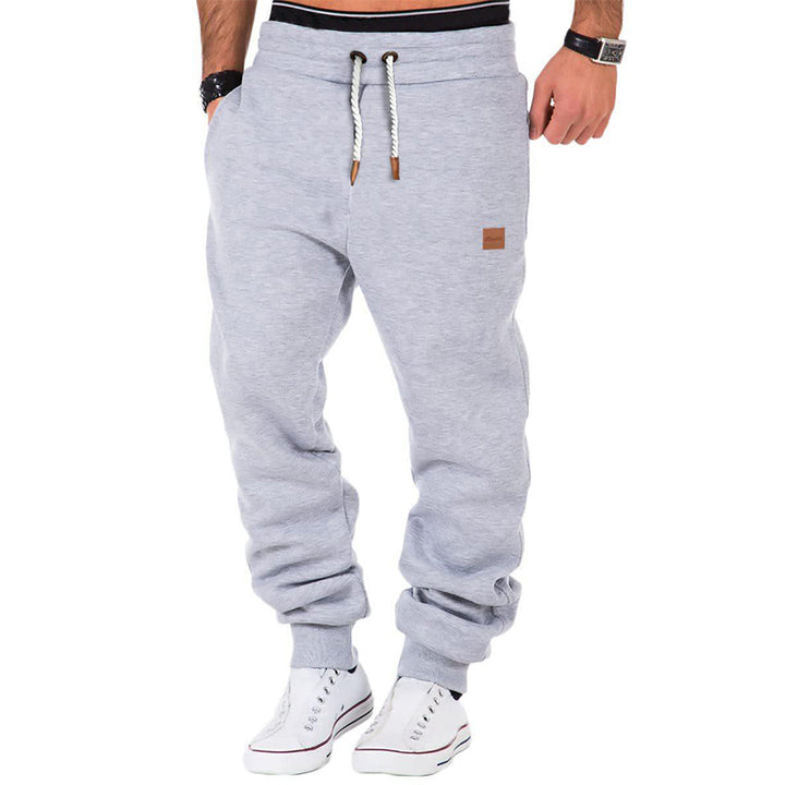 Pantaloni Jogger da Uomo a Tinta Unita con Coulisse – Comodi e Versatili