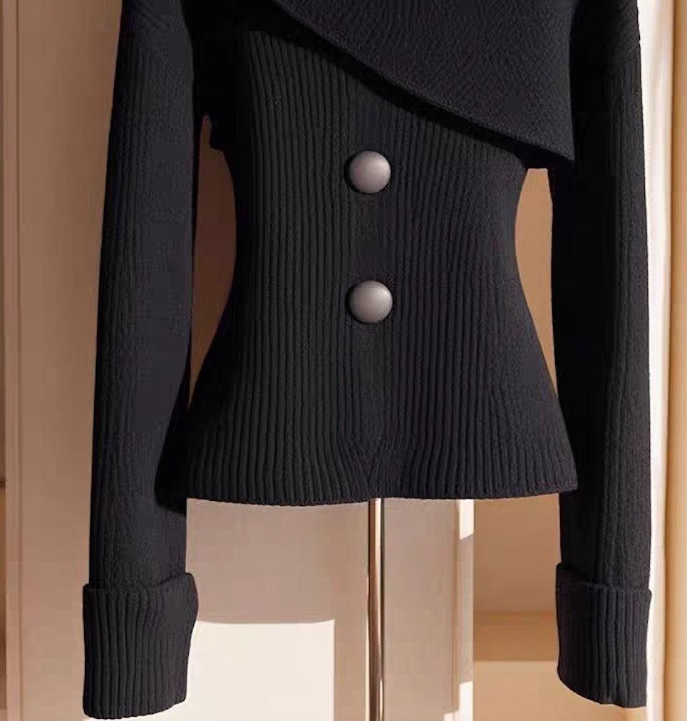 Nerisa | Maglia asimmetrica elegante