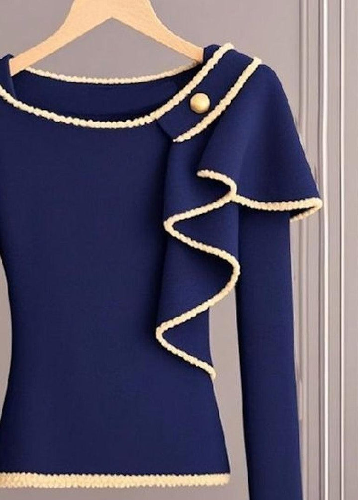 Serenia | Maglia con dettaglio a volant