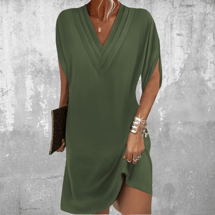Mia – Abito Dritto d’Eleganza Naturale