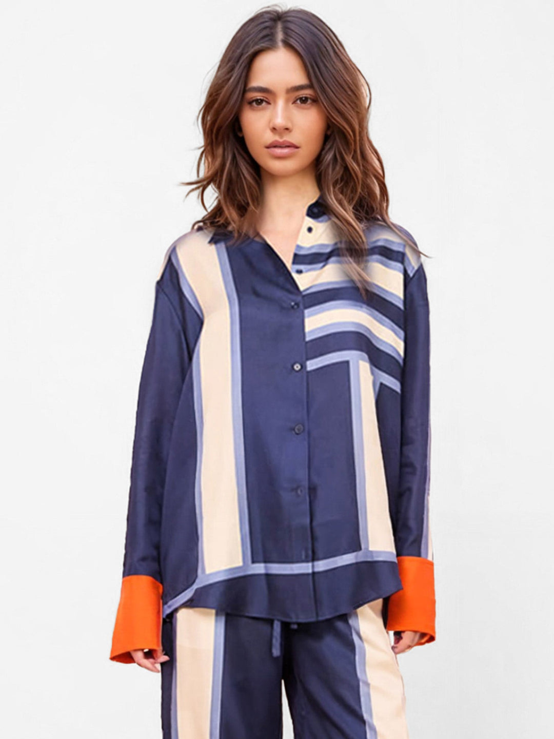 Stria | Completo a righe coordinato