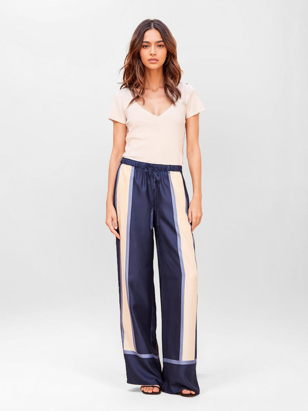 Stria | Completo a righe coordinato