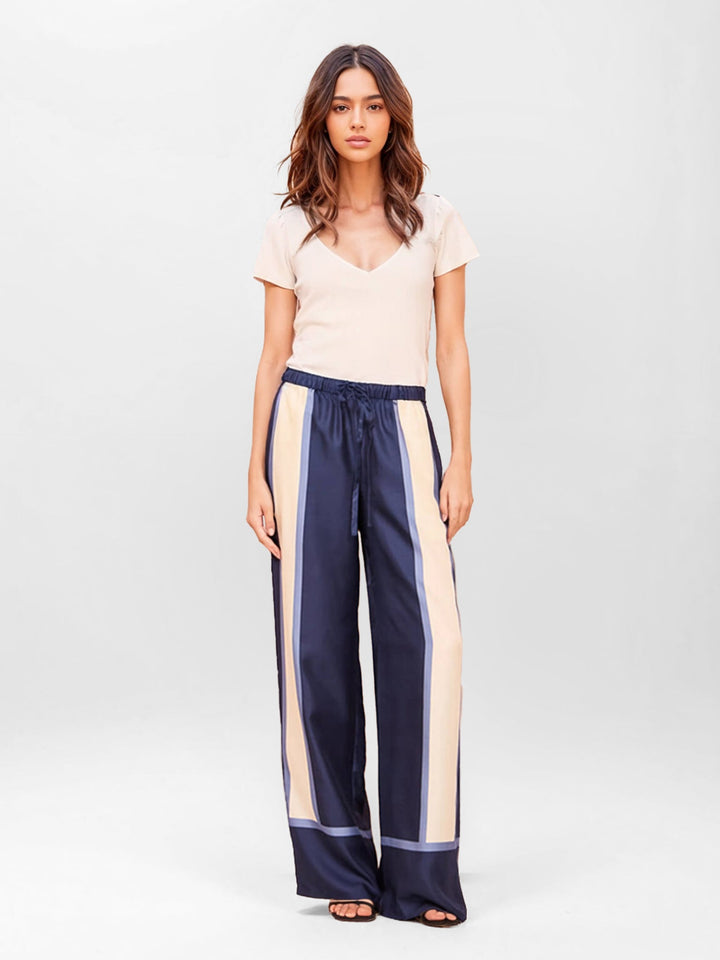 Stria | Completo a righe coordinato