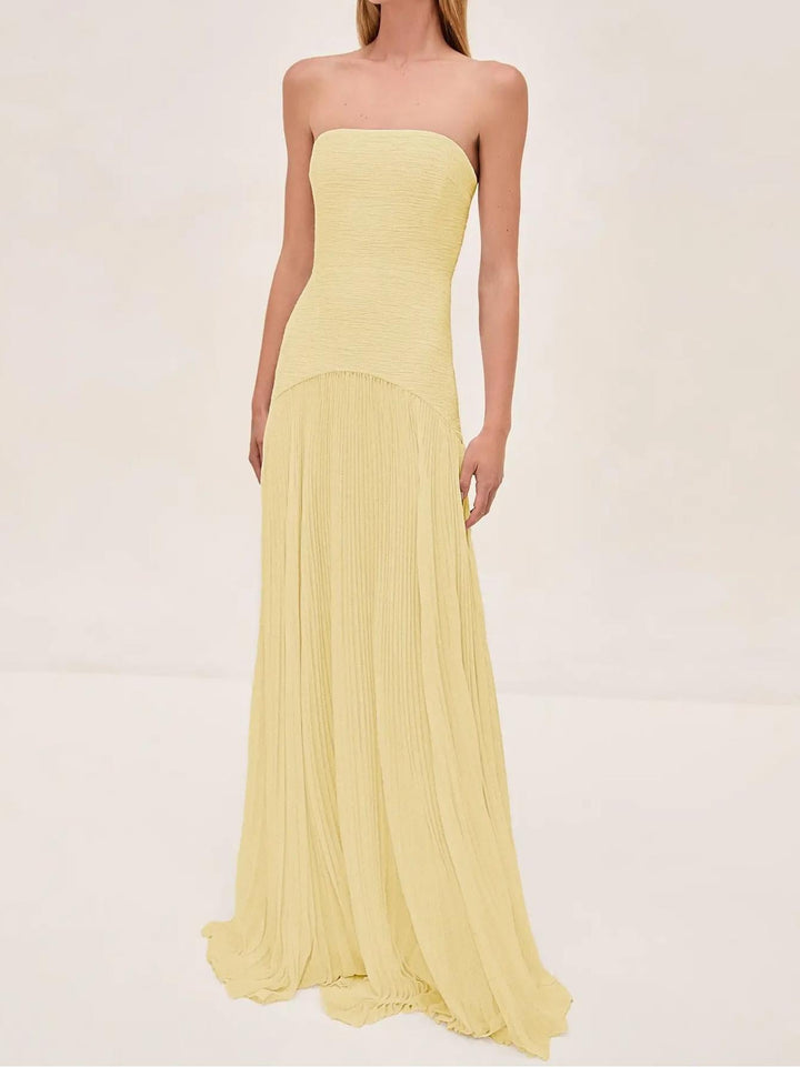 Abito Lungo Elysian Reverie | Eleganza Eterea e Fascino Romantico