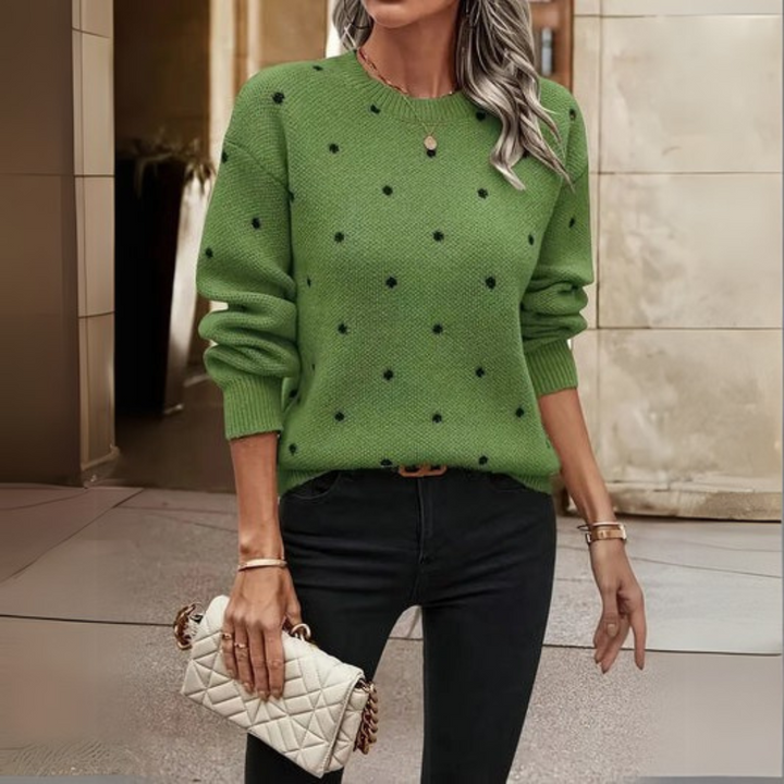 Miralyn | Maglione Morbido a Pois