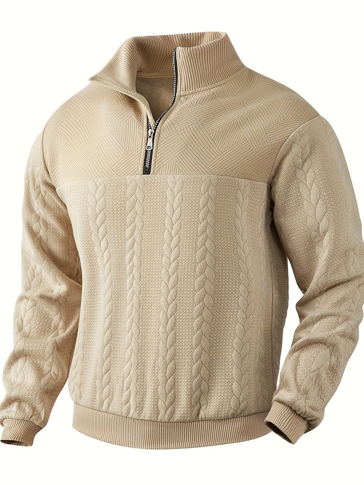 Dante – Maglione Vintage da Uomo con Zip