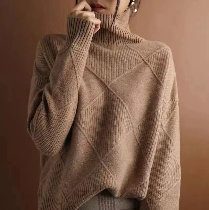 Selmira | Maglione Caldo a Collo Alto