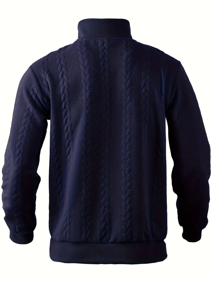 Dante – Maglione Vintage da Uomo con Zip