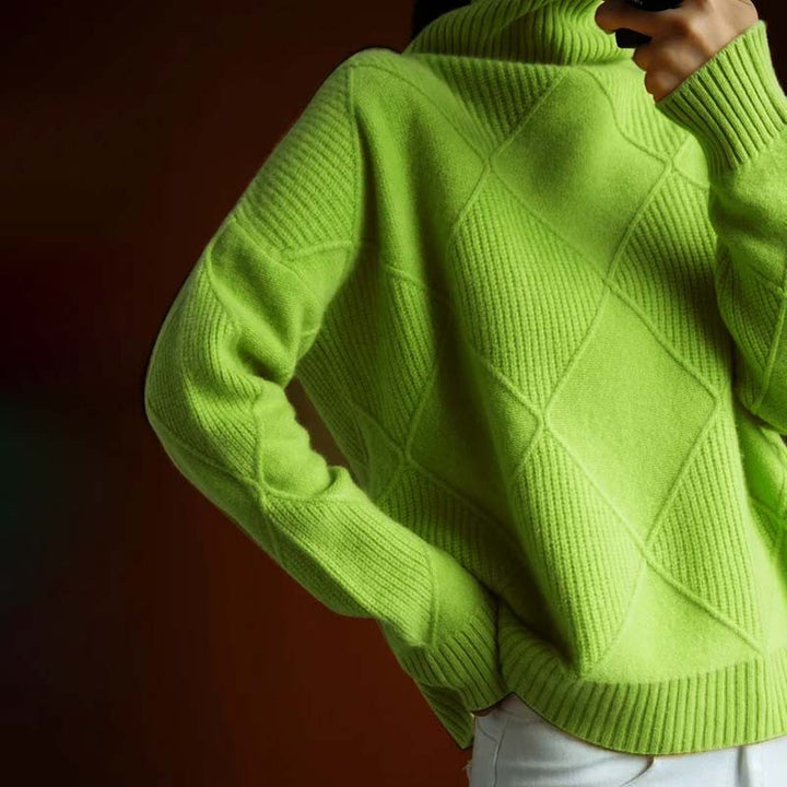 Selmira | Maglione Caldo a Collo Alto