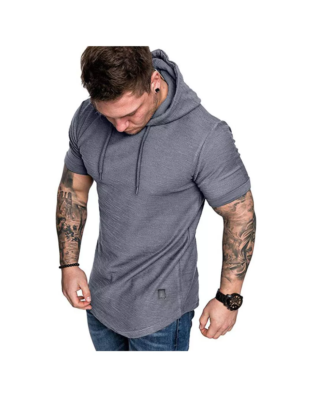 Felpa con Cappuccio da Uomo – Slim Fit, Morbida e Traspirante