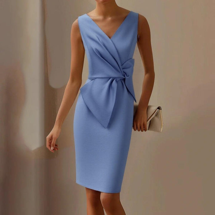 Abito Mini Elegante Senza Maniche – Stile Raffinato e Versatilità per Ogni Occasione