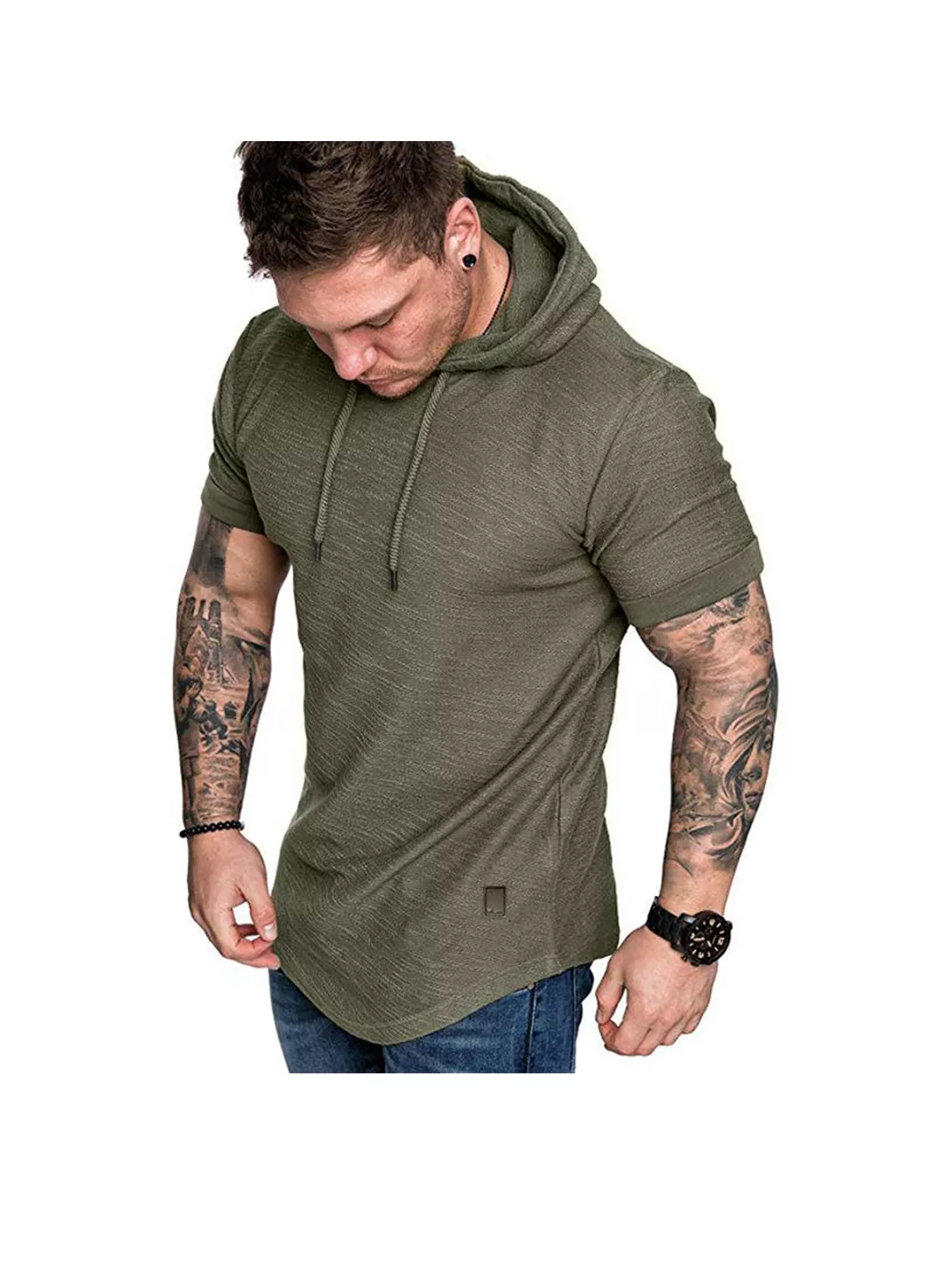 Felpa con Cappuccio da Uomo – Slim Fit, Morbida e Traspirante