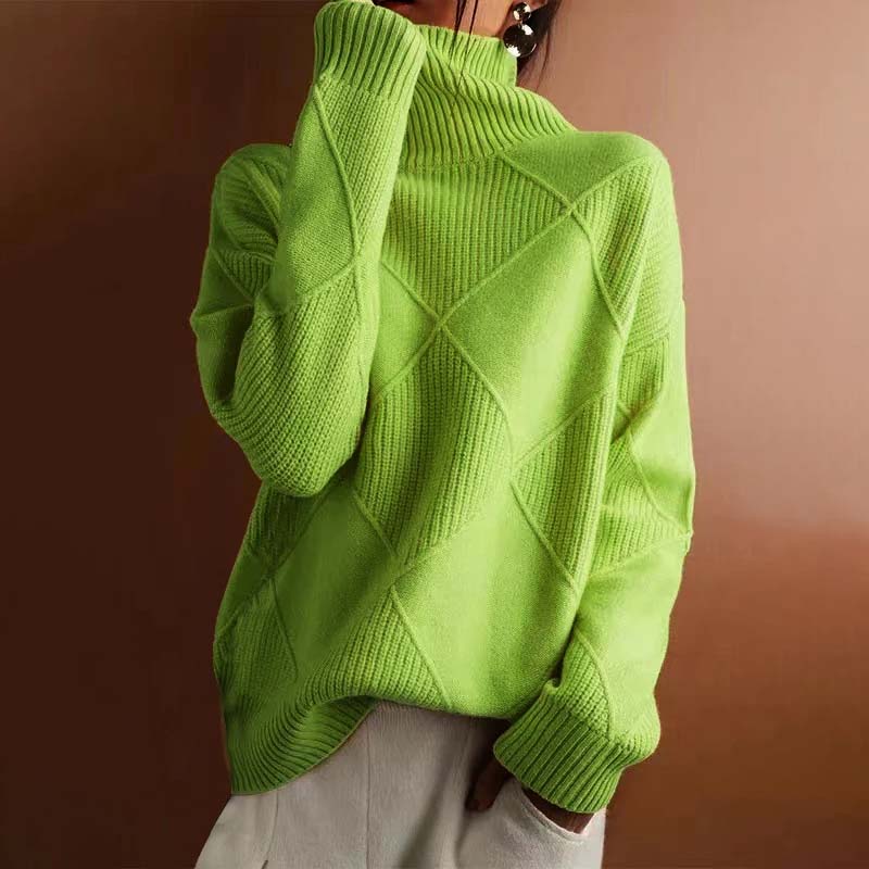 Selmira | Maglione Caldo a Collo Alto