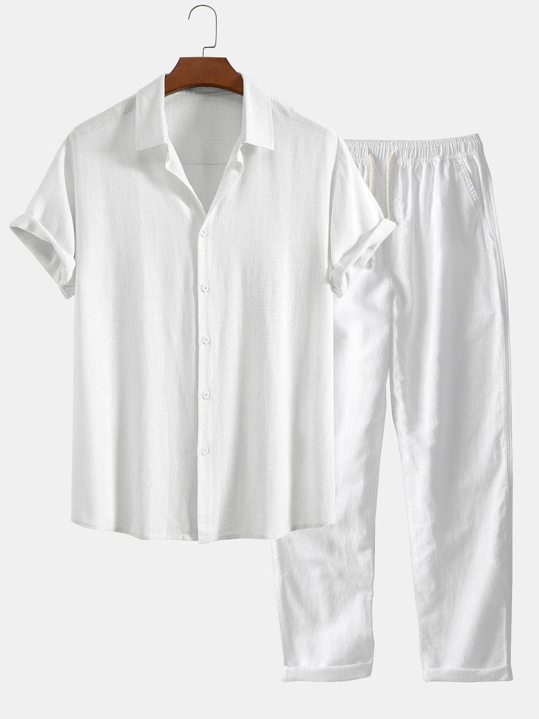 Completo Estivo con Camicia Leggera e Pantaloni in Stile Casual Elegante