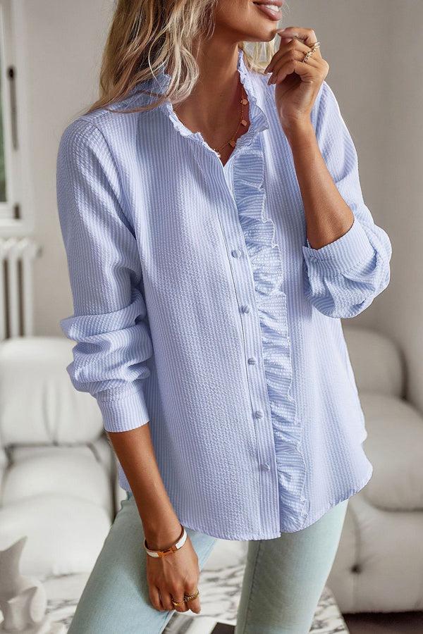 Liriane | Camicia Stampata a Maniche Lunghe
