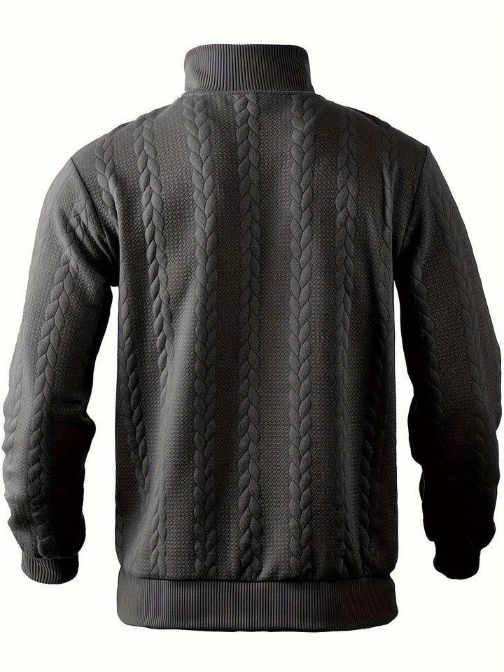 Dante – Maglione Vintage da Uomo con Zip