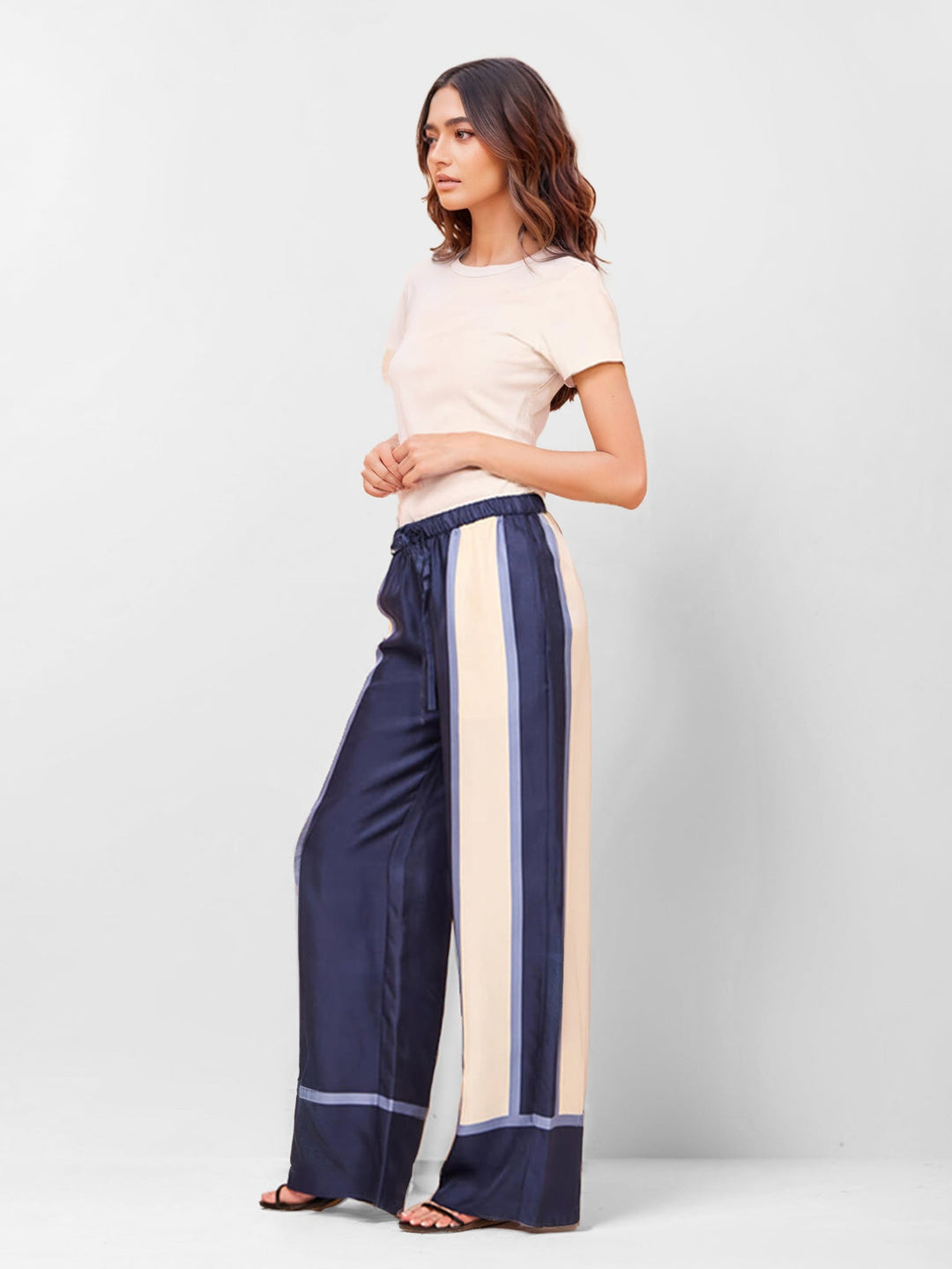 Stria | Completo a righe coordinato