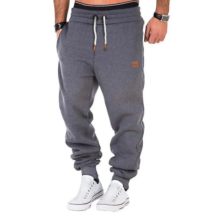 Pantaloni Jogger da Uomo a Tinta Unita con Coulisse – Comodi e Versatili