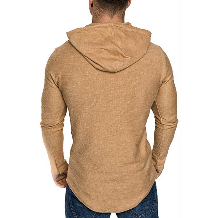Felpa con Cappuccio da Uomo – Slim Fit, Morbida e Traspirante