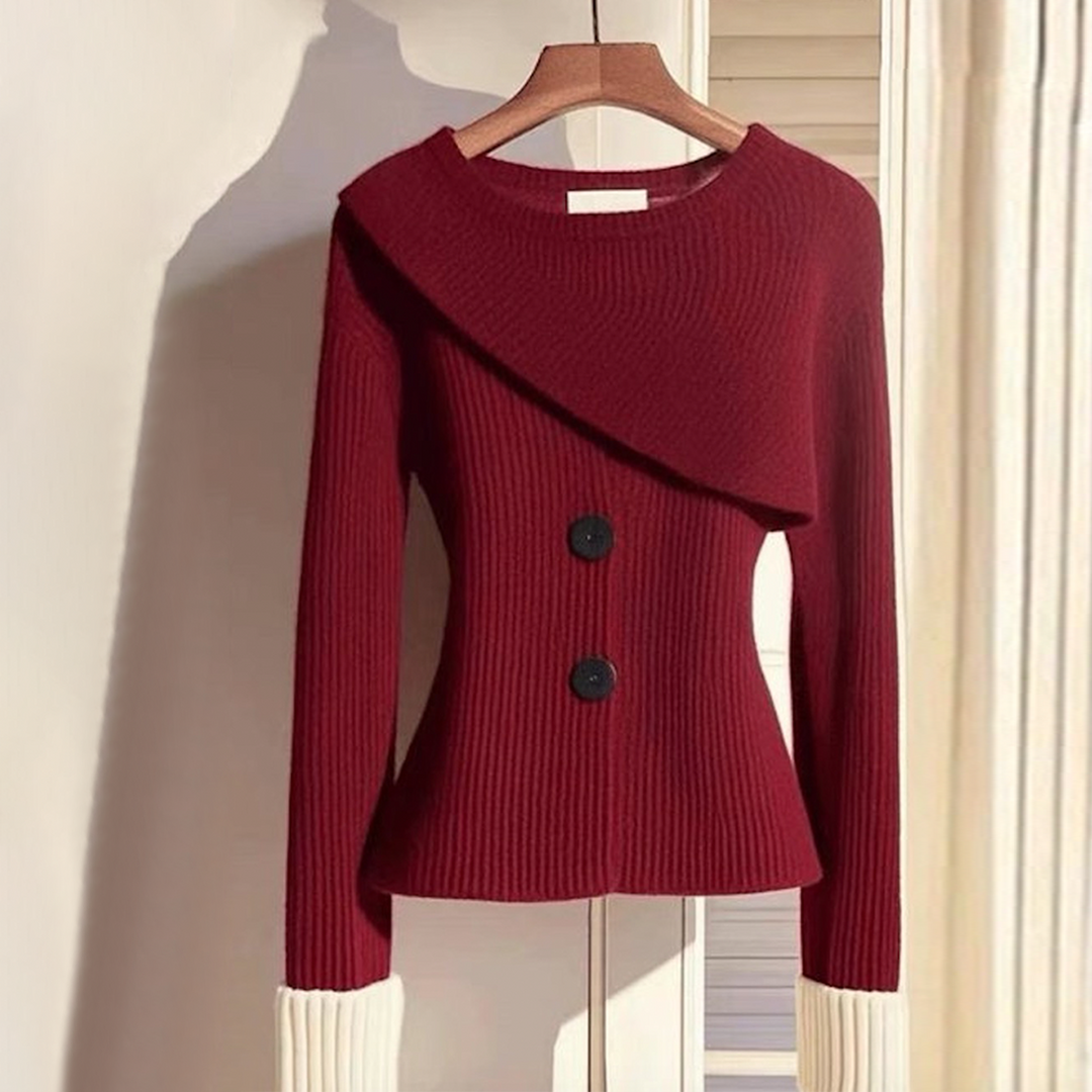 Nerisa | Maglia asimmetrica elegante