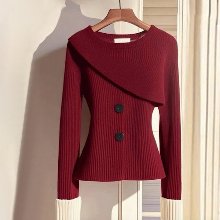Nerisa | Maglia asimmetrica elegante