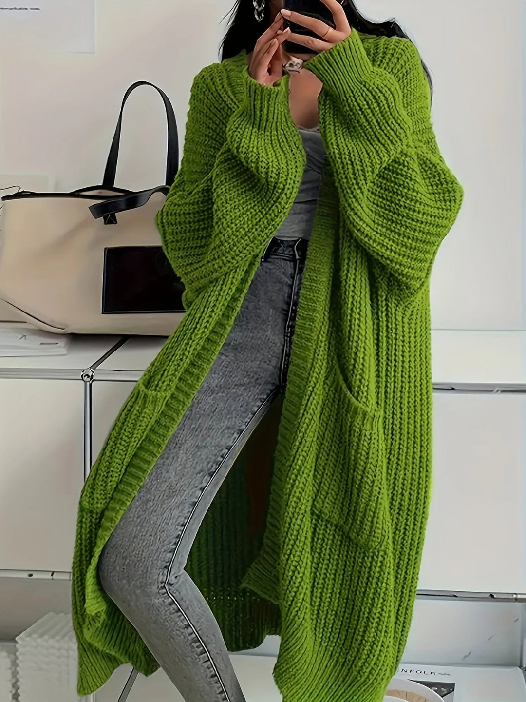 Lunaria | Cardigan Lungo Elegante