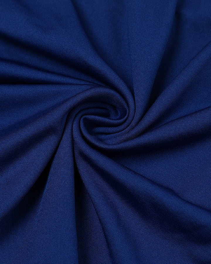 Blusa Elegante con Scollo Profondo, Maniche a Lanterna e Arricciature Laterali