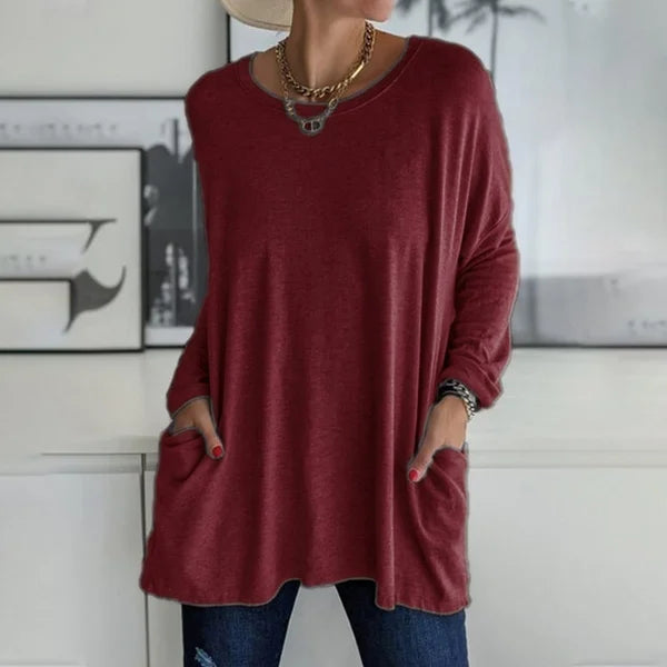 Moirane | Maglia a Maniche Lunghe Casual