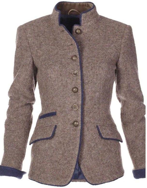 Claudia | Cardigan Elegante con Collo Alto