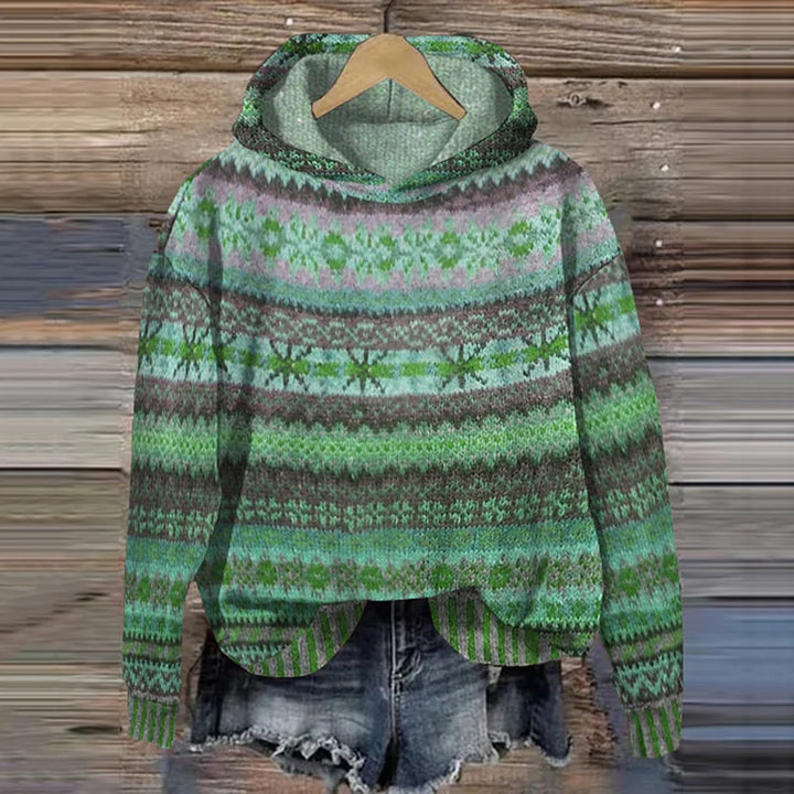 Ismara | Maglione Rétro con Cappuccio