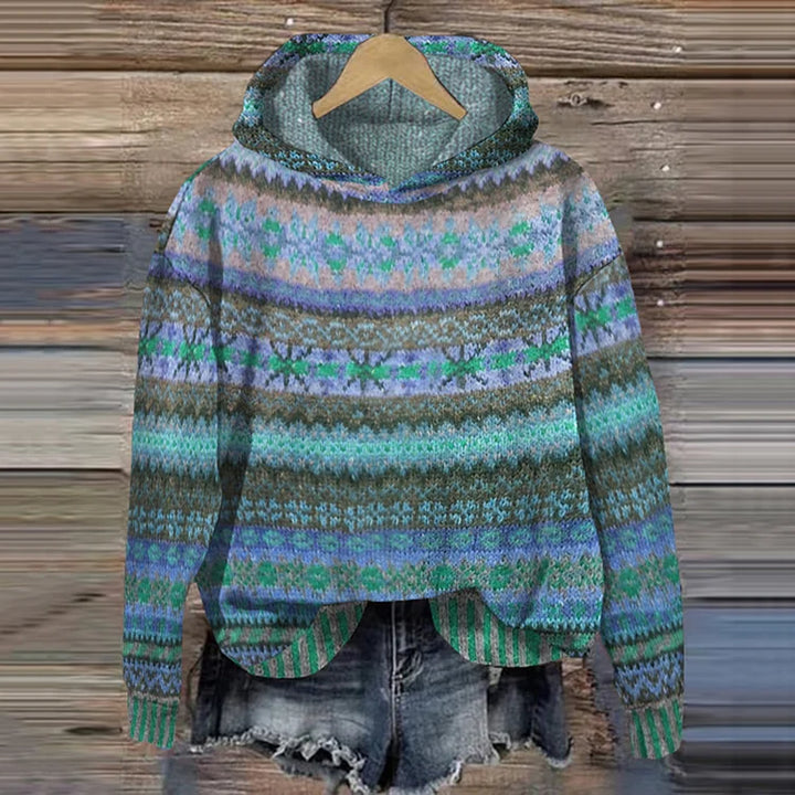 Ismara | Maglione Rétro con Cappuccio