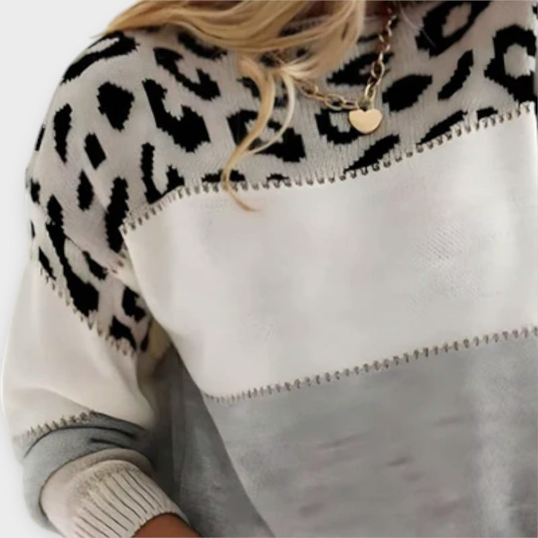 Kaylaine | Maglione Leopardo Casual