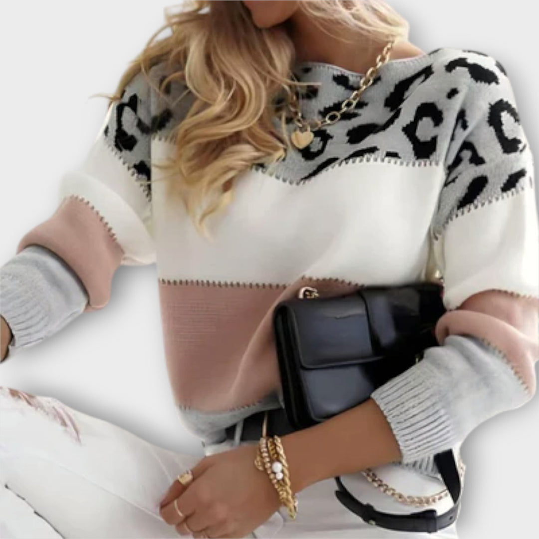 Kaylaine | Maglione Leopardo Casual
