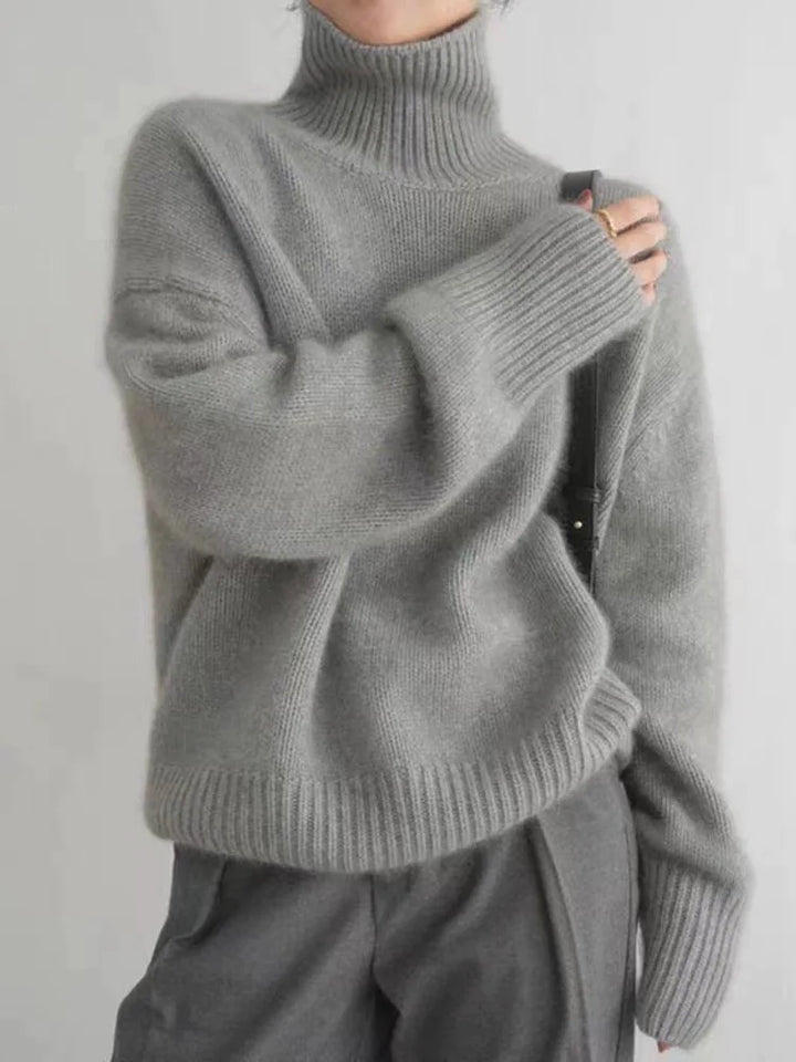 Isabella | Maglione a Collo Alto Elegante