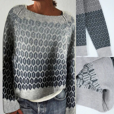 Sanira | Maglione Rétro Elegante
