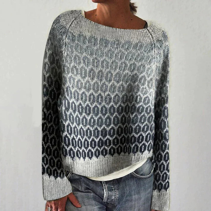 Sanira | Maglione Rétro Elegante