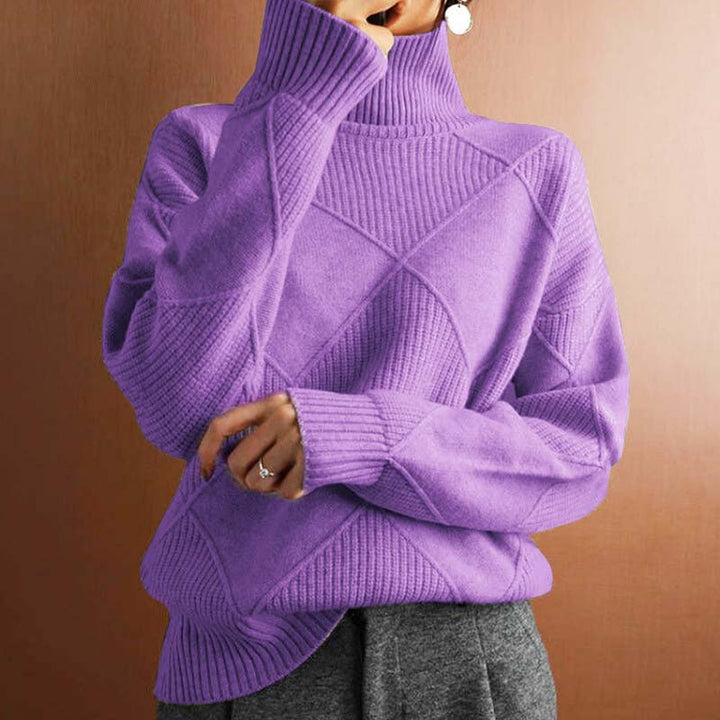 Selmira | Maglione Caldo a Collo Alto