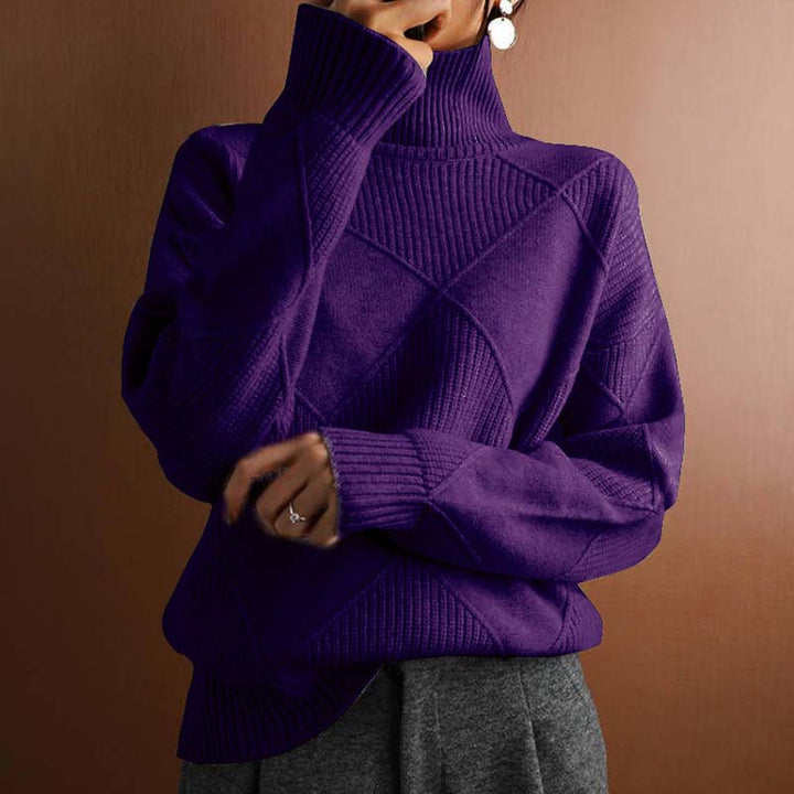 Selmira | Maglione Caldo a Collo Alto