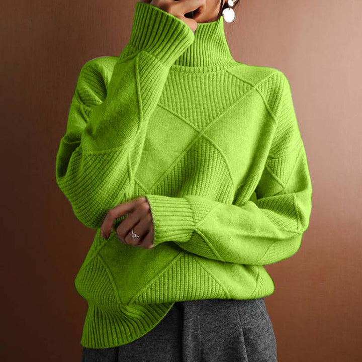 Selmira | Maglione Caldo a Collo Alto