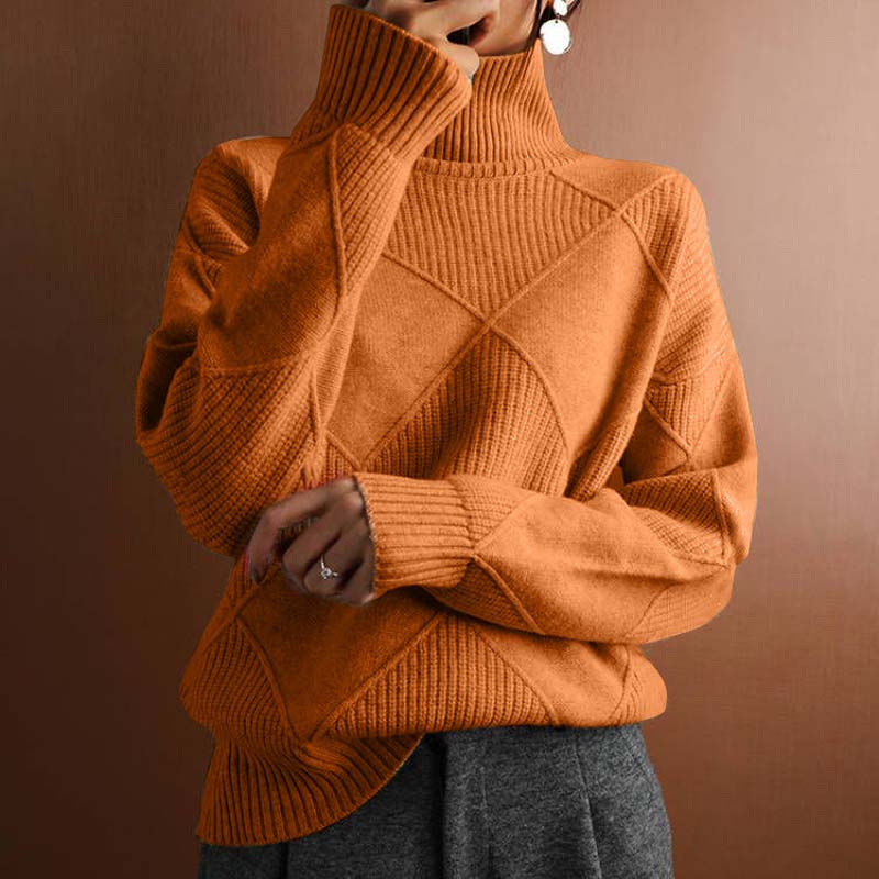 Selmira | Maglione Caldo a Collo Alto